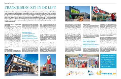Publireportage voor de Belgische Franchise Federatie